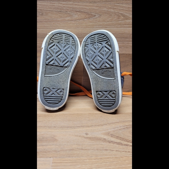 Converse Onestar Size 6 Toddler Hightop Shoes - Picture 4 of 5